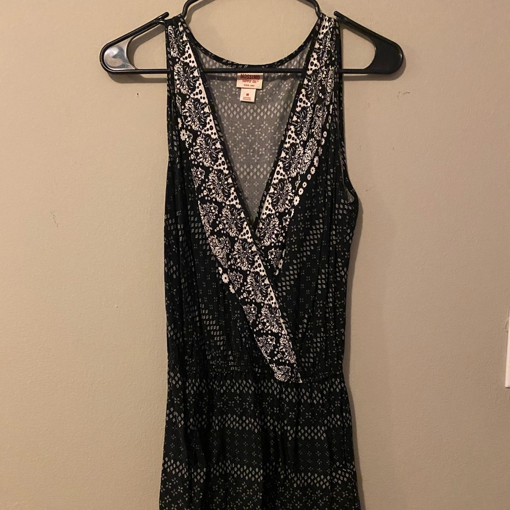Black & White Romper